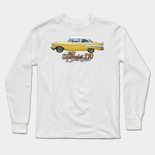 1957 Chevrolet 210 2 Door Sedan Long Sleeve T-Shirt